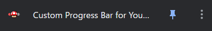 Custom Progress Bar拡張機能